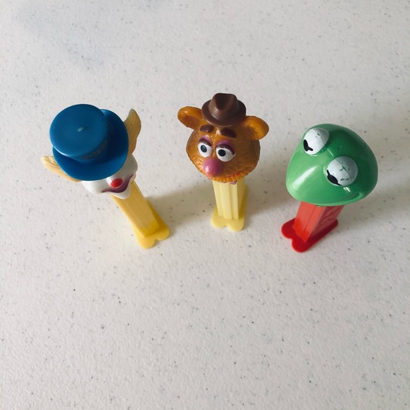 Fossie Bear, Kermit, Clown Pez Dispensers - Picture 6 of 6